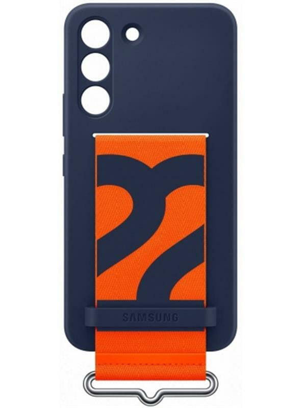 Чохол-накладка Samsung Clear Strap Cover для Samsung Galaxy S22+ SM-S906 Navy (EF-GS906TNEGRU)