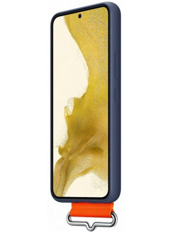 Чохол-накладка Samsung Clear Strap Cover для Samsung Galaxy S22+ SM-S906 Navy (EF-GS906TNEGRU)