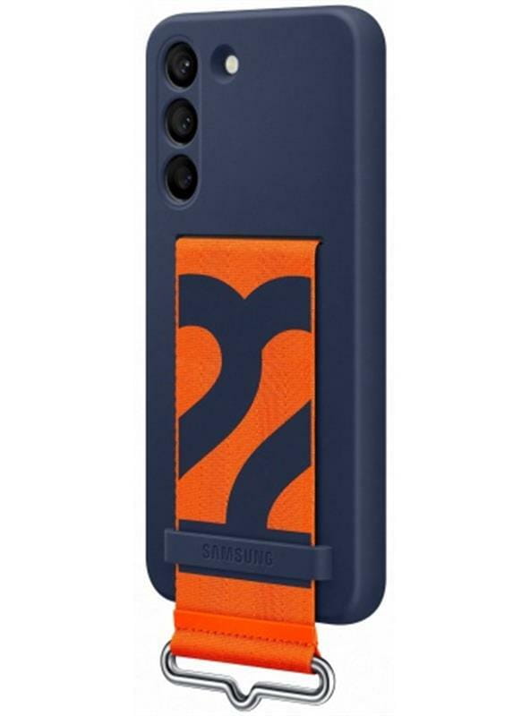 Чохол-накладка Samsung Clear Strap Cover для Samsung Galaxy S22+ SM-S906 Navy (EF-GS906TNEGRU)