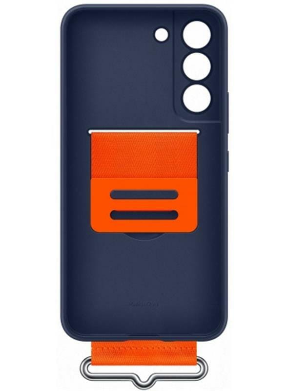 Чохол-накладка Samsung Clear Strap Cover для Samsung Galaxy S22+ SM-S906 Navy (EF-GS906TNEGRU)