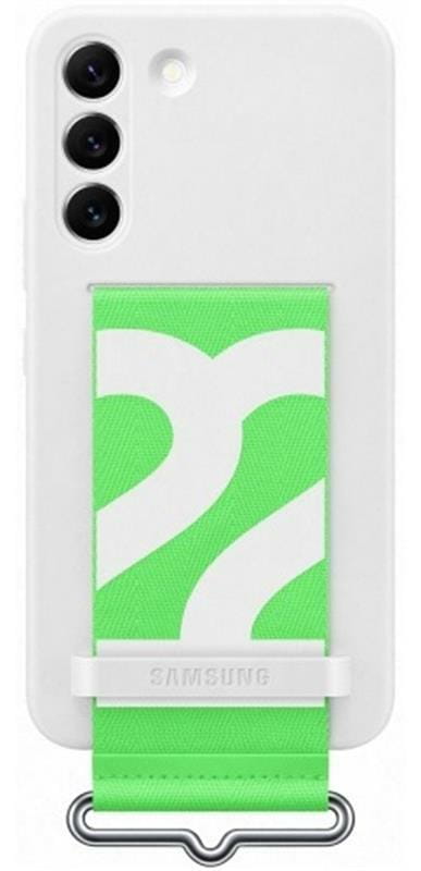 Чeхол-накладка Samsung Clear Strap Cover для Samsung Galaxy S22+ SM-S906 White (EF-GS906TWEGRU)