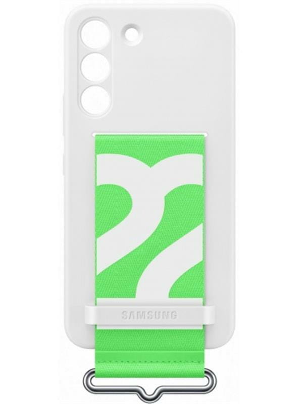 Чeхол-накладка Samsung Clear Strap Cover для Samsung Galaxy S22+ SM-S906 White (EF-GS906TWEGRU)