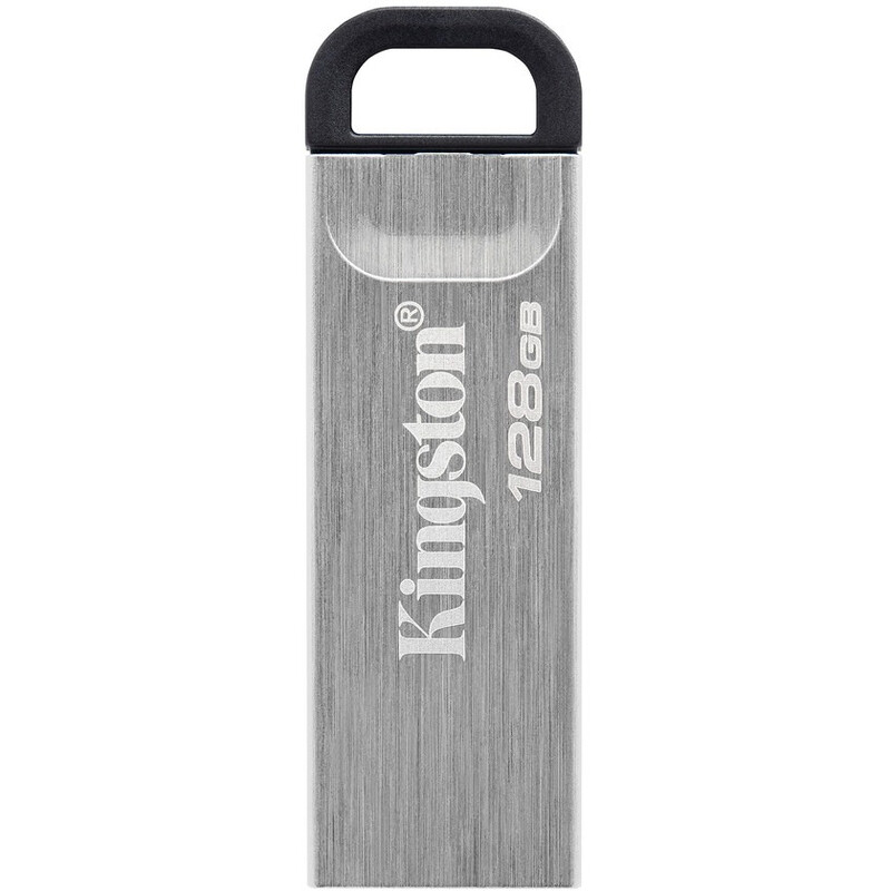 Флеш-накопитель USB3.2 128GB Kingston DataTraveler Kyson Silver/Black (DTKN/128GB)