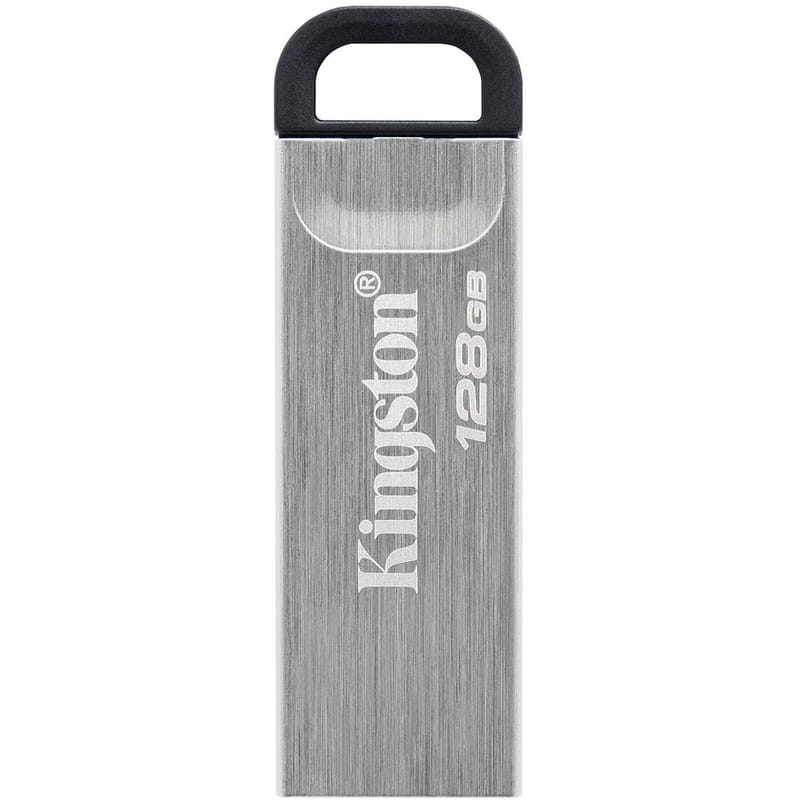 Флеш-накопичувач USB3.2 128GB Kingston DataTraveler Kyson Silver/Black (DTKN/128GB)