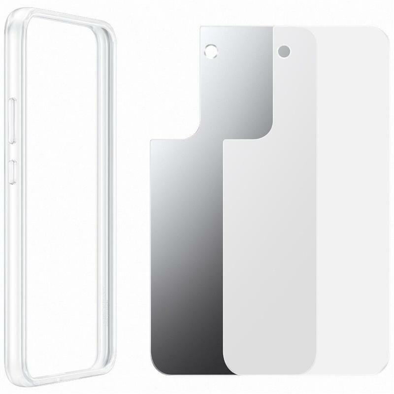 Чохол-накладка Samsung Frame Cover для Samsung Galaxy S22+ SM-S906 Transparency (EF-MS906CTEGRU)