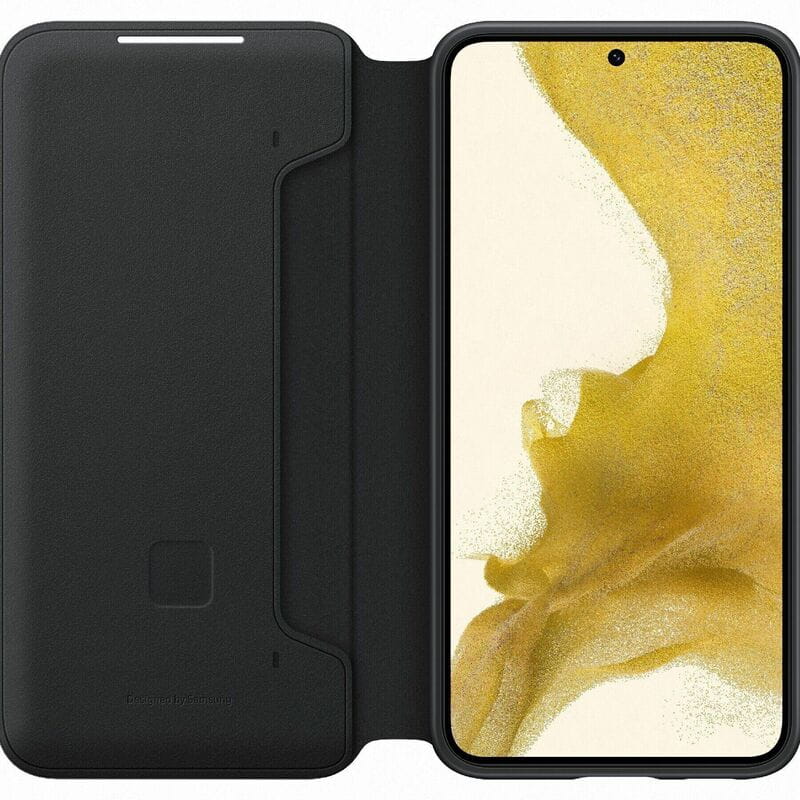 Чeхол-книжка Samsung LED View Cover для Samsung Galaxy S22 SM-S901 Black (EF-NS901PBEGRU)
