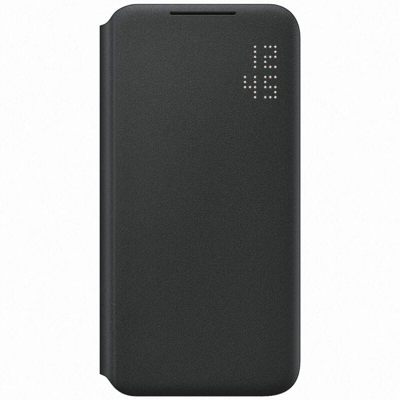 Чeхол-книжка Samsung LED View Cover для Samsung Galaxy S22 SM-S901 Black (EF-NS901PBEGRU)