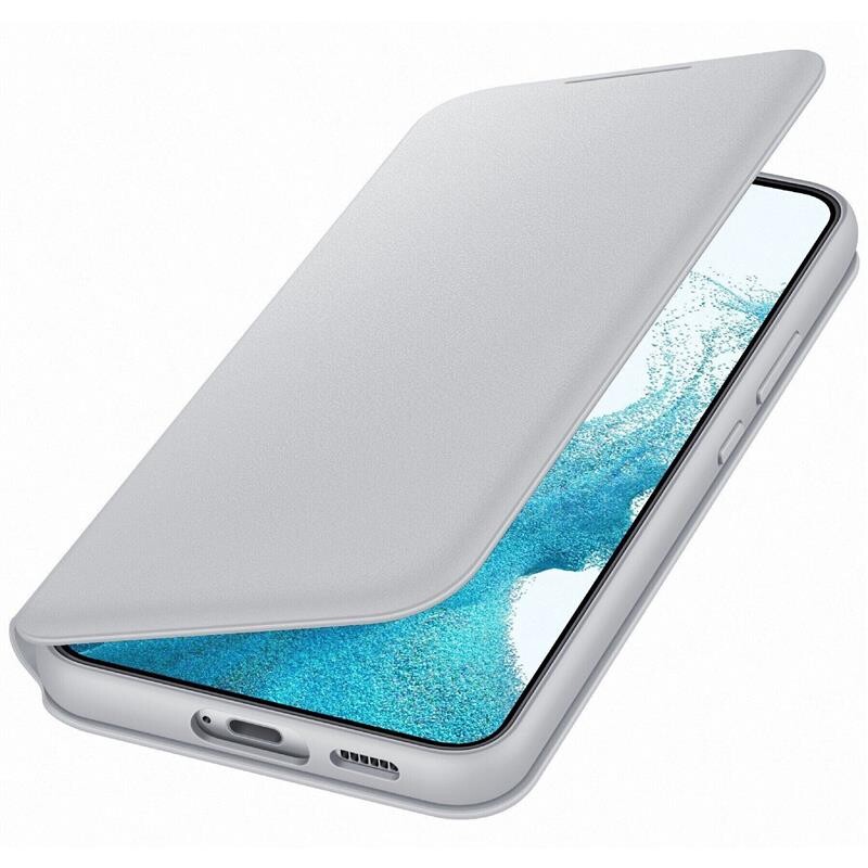 Чeхол-книжка Samsung Smart LED View Cover для Samsung Galaxy S22+ SM-S906 Light Gray (EF-NS906PJEGRU)