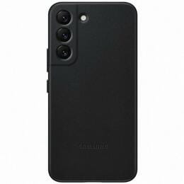 Чехол-накладка Samsung Leather Cover для Samsung Galaxy S22 SM-S901 Black (EF-VS901LBEGRU)