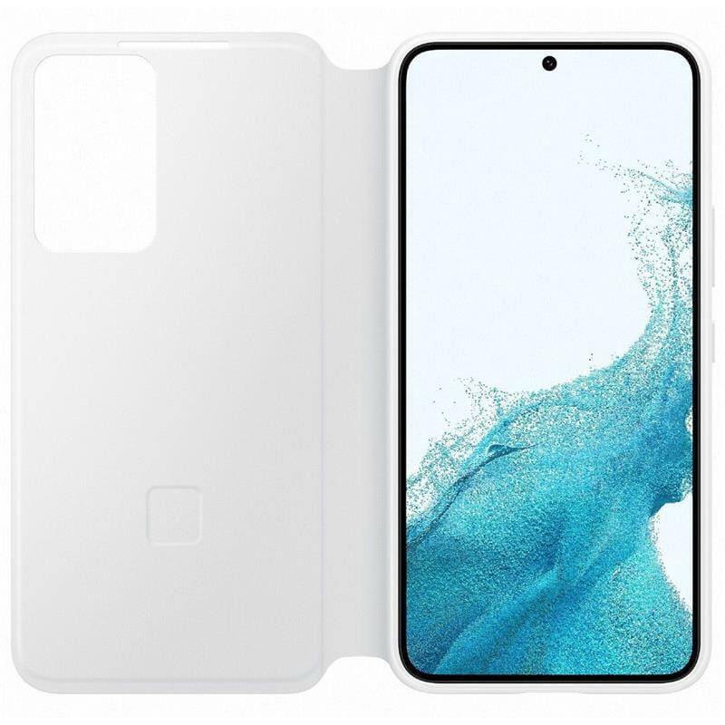 Чохол-книжка Samsung Smart Clear View Cover для Samsung Galaxy S22 SM-S901 White (EF-ZS901CWEGRU)