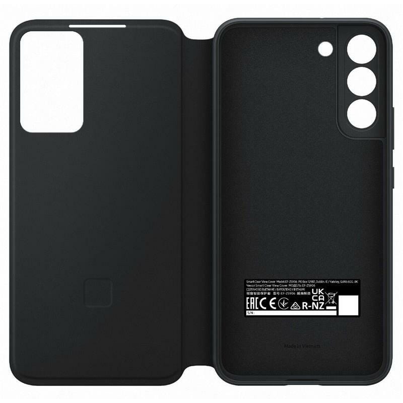 Чехол-книжка Samsung Smart Clear View Cover для Samsung Galaxy S22+ SM-S906 Black (EF-ZS906CBEGRU)