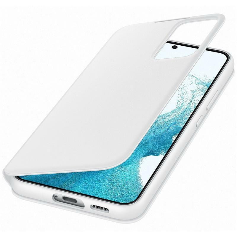 Чохол-книжка Samsung Smart Clear View Cover для Samsung Galaxy S22+ SM-S906 White (EF-ZS906CWEGRU)