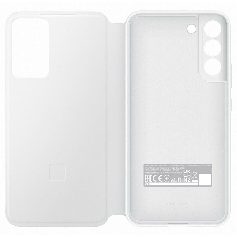 Чехол-книжка Samsung Smart Clear View Cover для Samsung Galaxy S22+ SM-S906 White (EF-ZS906CWEGRU)