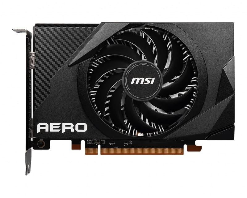 Видеокарта AMD Radeon RX 6400 4GB GDDR6 Aero ITX MSI (RX 6400 AERO ITX 4G)
