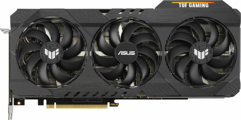 Видеокарта GF RTX 3080 12GB GDDR6X TUF Gaming OC Asus (TUF-RTX3080-O12G-GAMING)
