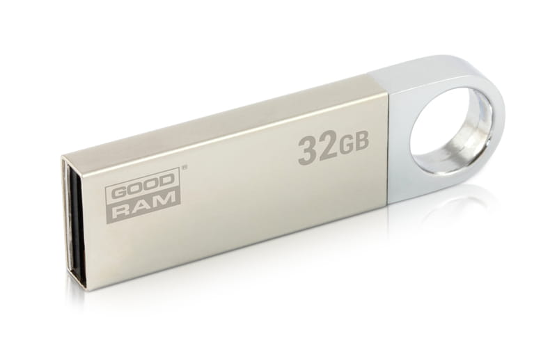 Флеш-накопитель USB2.0 32GB GOODRAM UUN2 (Unity) Silver (UUN2-0320S0R11)
