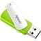 Фото - Флеш-накопитель USB 64GB Apacer AH335 White/Green (AP64GAH335G-1) | click.ua