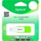 Фото - Флеш-накопитель USB 64GB Apacer AH335 White/Green (AP64GAH335G-1) | click.ua