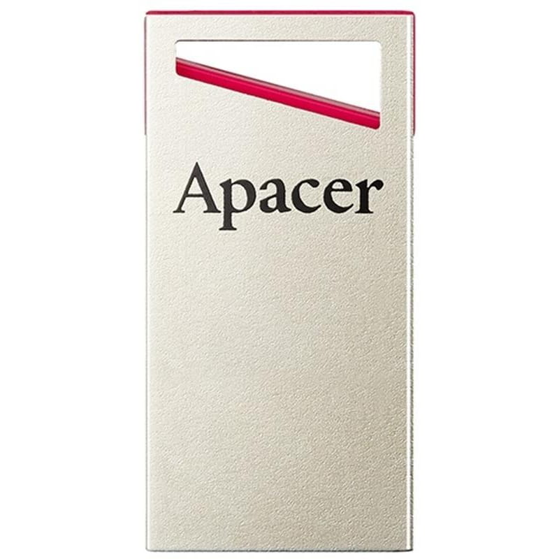 Флеш-накопичувач USB 64GB Apacer AH112 Gold/Red (AP64GAH112R-1)