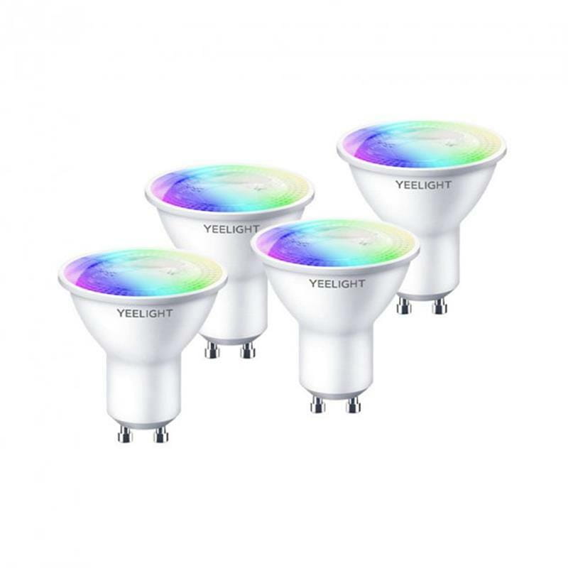 Смарт-лампочка Yeelight GU10 Smart Bulb W1 (Multicolor) (4-pack) (YLDP004-A)