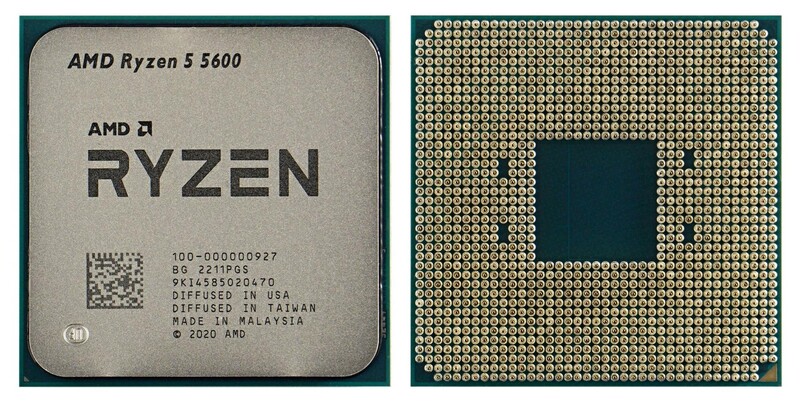 Процессор AMD Ryzen 5 5600 (3.5GHz 32MB 65W AM4) Box (100-100000927BOX)