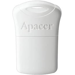 Флеш-накопитель USB 64GB Apacer AH116 White (AP64GAH116W-1)