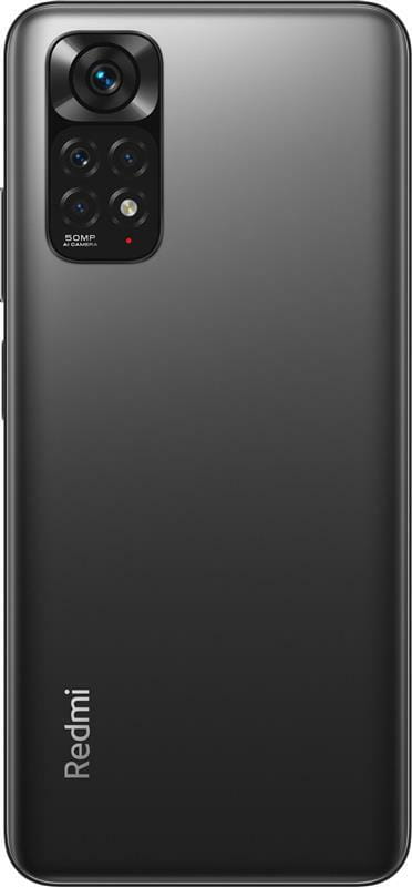 Смартфон Xiaomi Redmi Note 11 6/128GB NFC Dual Sim Graphite Gray_EU_