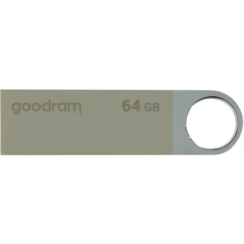 Флеш-накопитель USB2.0 64GB Goodram UUN2 (Unity) Silver (UUN2-0640S0R11)