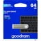 Фото - Флеш-накопитель USB2.0 64GB Goodram UUN2 (Unity) Silver (UUN2-0640S0R11) | click.ua