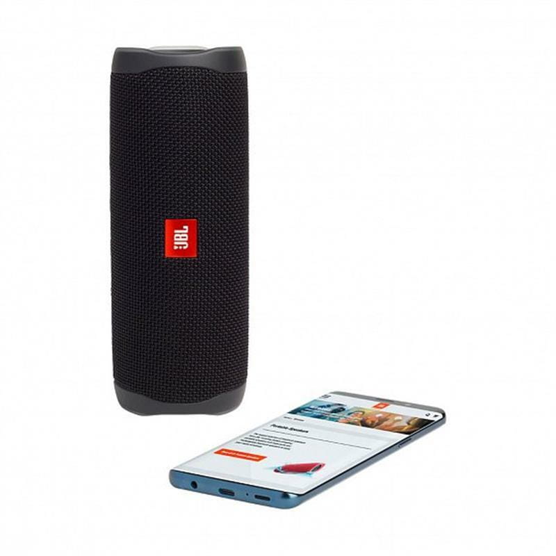 Акустическая система JBL Flip 5 Black (JBLFLIP5BLK_EU)