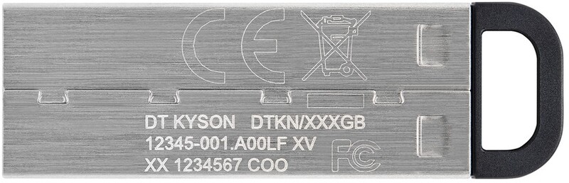 Флеш-накопитель USB3.2 256GB Kingston DataTraveler Kyson Silver/Black (DTKN/256GB)