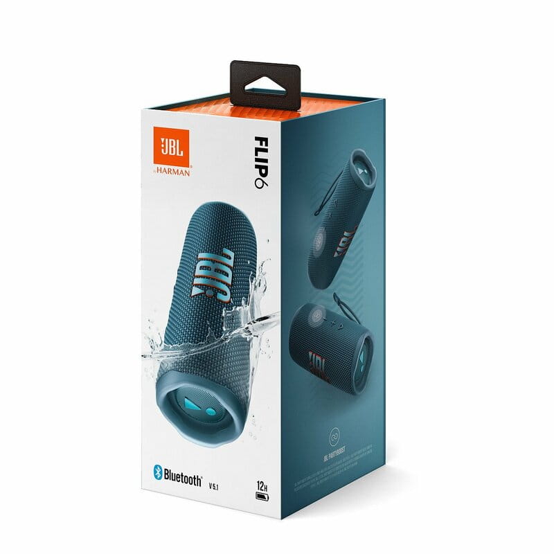 Акустическая система JBL Flip 6 Blue (JBLFLIP6BLU_EU)