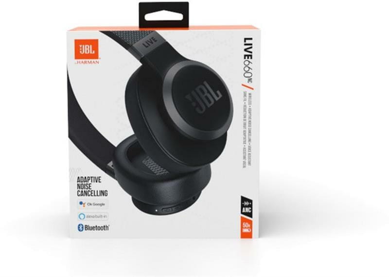 Bluetooth-гарнітура JBL Live 660NC Black (JBLLIVE660NCBLK_EU)