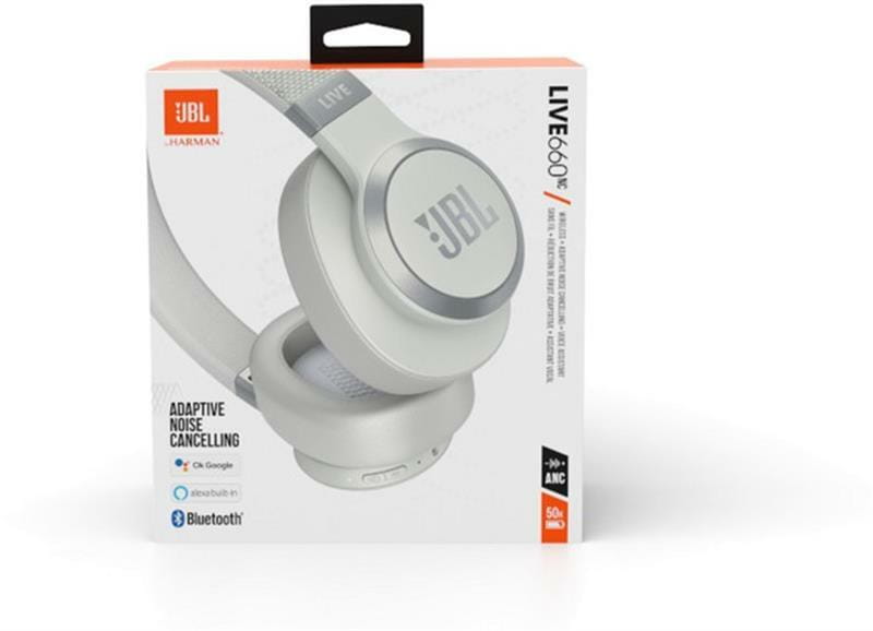 Bluetooth-гарнітура JBL Live 660NC White (JBLLIVE660NCWHT_EU)