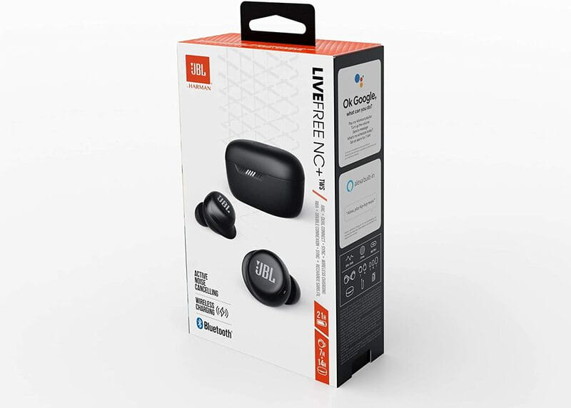 Bluetooth-гарнітура JBL Live Free NC+ TWS Black (JBLLIVEFRNCPTWSB_EU)