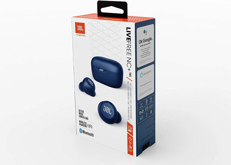 Bluetooth-гарнітура JBL Live Free NC+ TWS Blue (JBLLIVEFRNCPTWSU_EU)