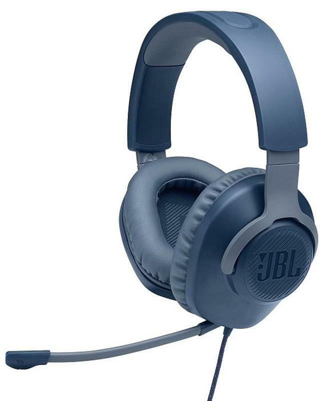 Гарнитура JBL Quantum 100 Blue (JBLQUANTUM100BLU_EU)