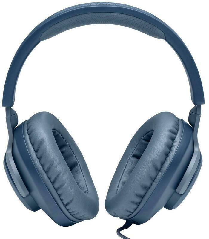 Гарнiтура JBL Quantum 100 Blue (JBLQUANTUM100BLU_EU)