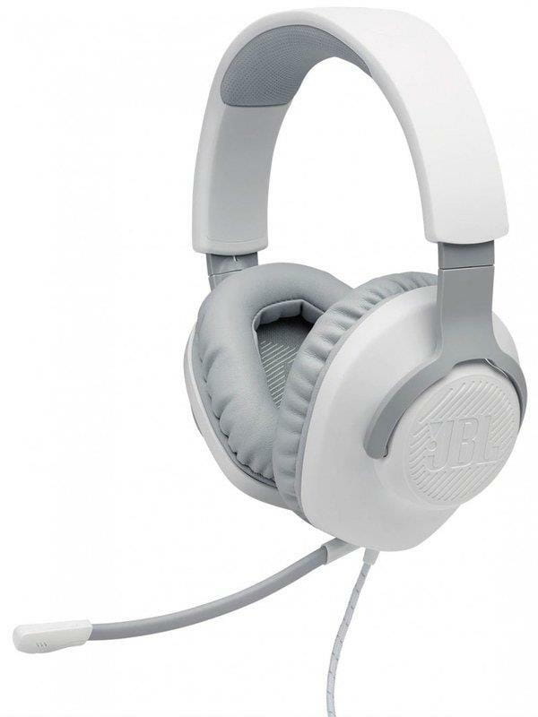 Гарнитура JBL Quantum 100 White (JBLQUANTUM100WHT_EU)