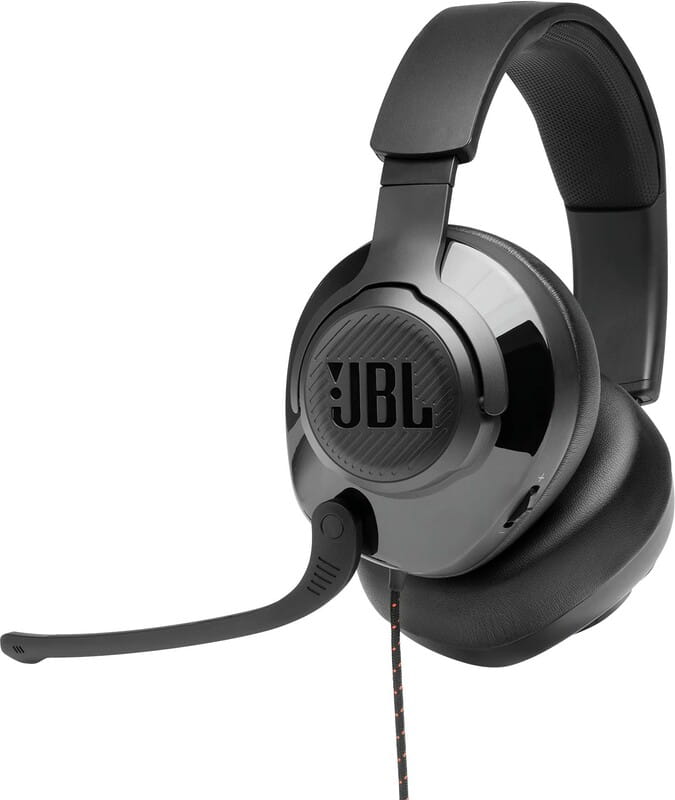 Гарнiтура JBL Quantum 200 Black (JBLQUANTUM200BLK_EU)