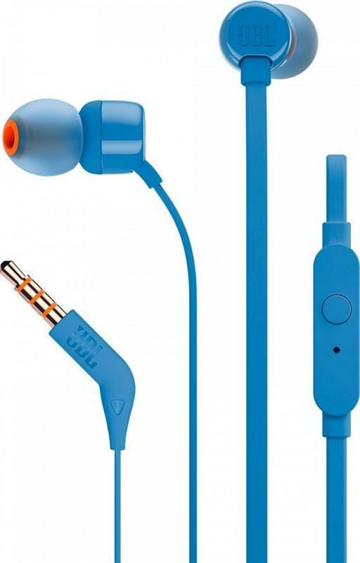 Гарнитура JBL T110 Blue (JBLT110BLU_EU)