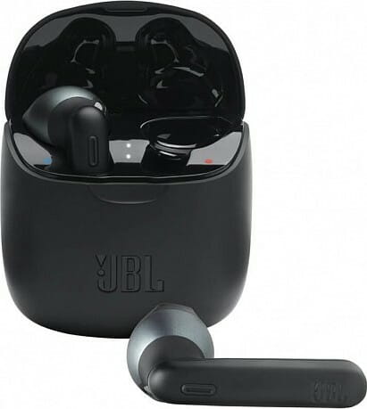 Bluetooth-гарнитура JBL Tune 225TWS Ghost Black (JBLT225TWSGHOSTBLK_EU)