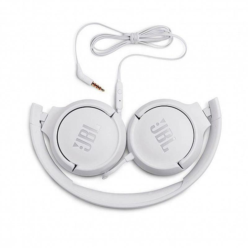 Гарнiтура JBL T500 White (JBLT500WHT_EU)