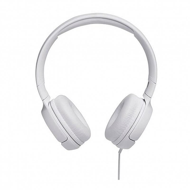 Гарнiтура JBL T500 White (JBLT500WHT_EU)