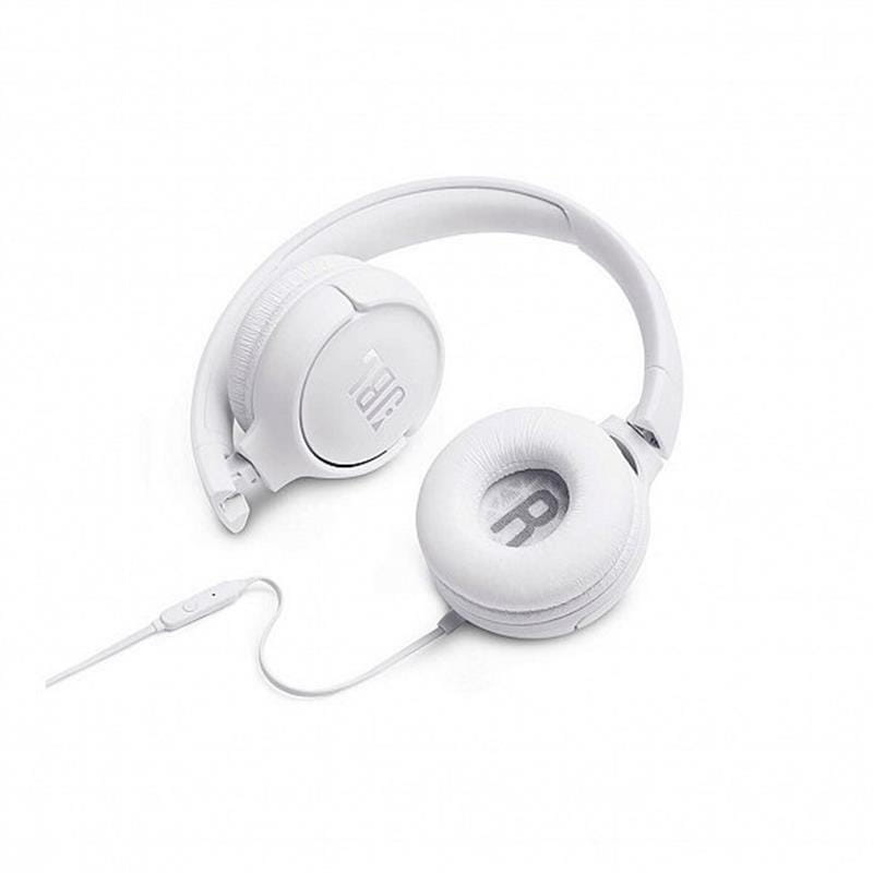 Гарнiтура JBL T500 White (JBLT500WHT_EU)