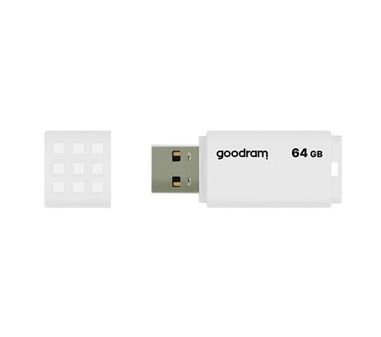 Флеш-накопитель USB2.0 64GB Goodram UME2 White (UME2-0640W0R11)