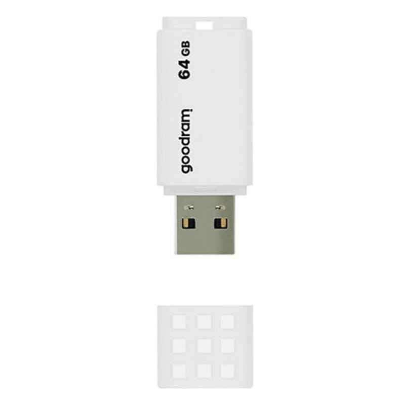 Флеш-накопитель USB2.0 64GB Goodram UME2 White (UME2-0640W0R11)