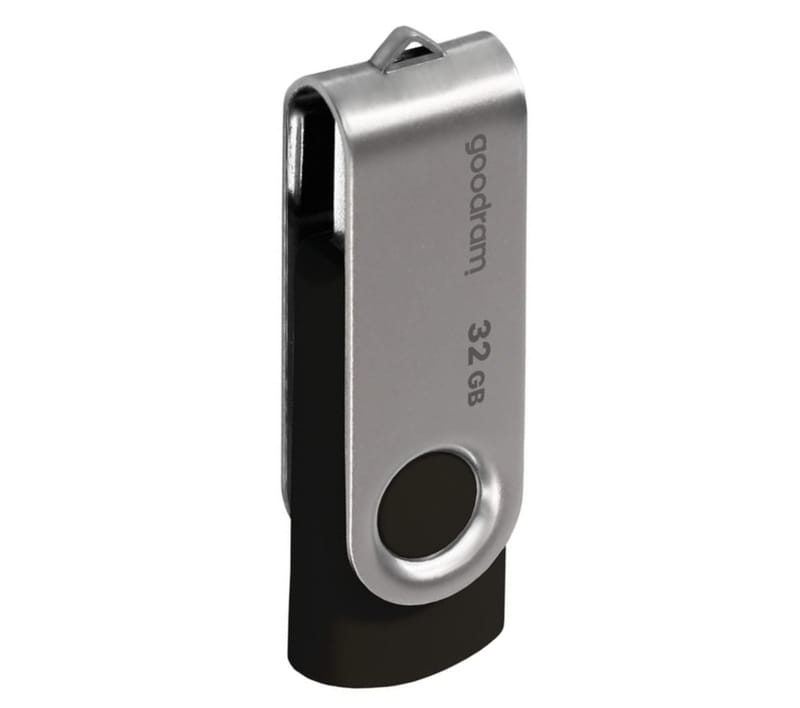 Флеш-накопитель USB3.2 32GB Goodram UTS3 (Twister) Black (UTS3-0320K0R11)
