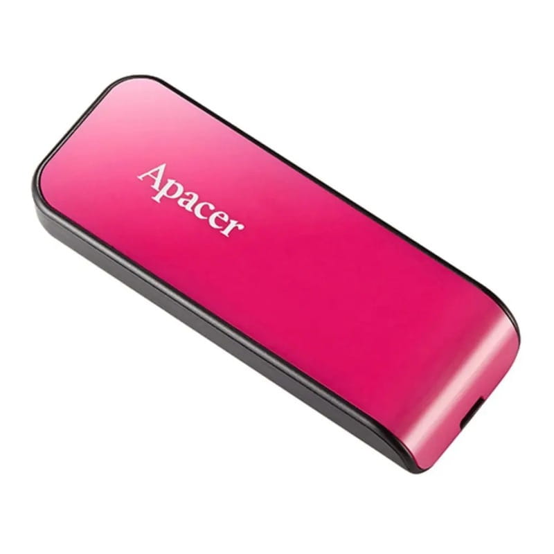 Флеш-накопитель USB 64GB Apacer AH334 Pink (AP64GAH334P-1)