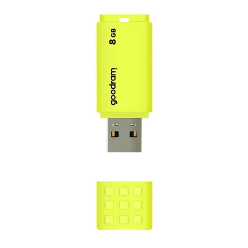 Флеш-накопитель USB2.0  8GB Goodram UME2 Yellow (UME2-0080Y0R11)